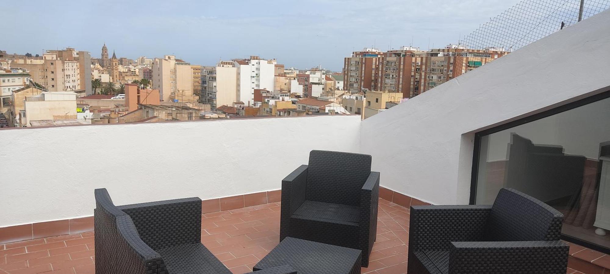 Apartamentos Seneca Junto Al Centro 말라가 외부 사진